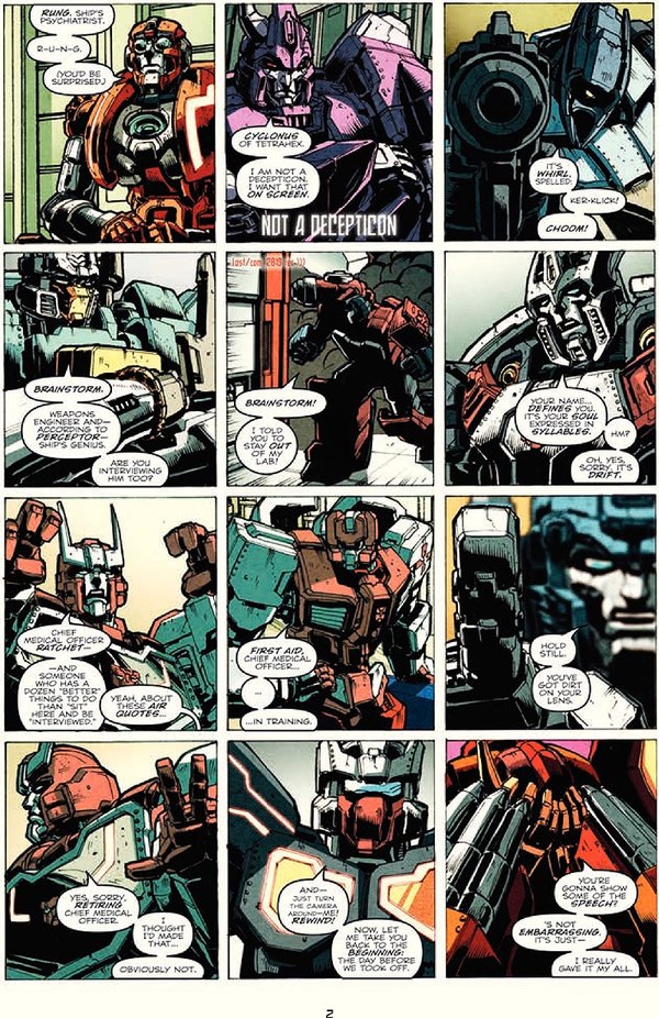 Transformers More Than Meets The Eye 22 Comic Book Preview   THE MOVIE Image  (4 of 9)